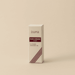 Ixora Sun cream 50+spf E vitamin coconut oil